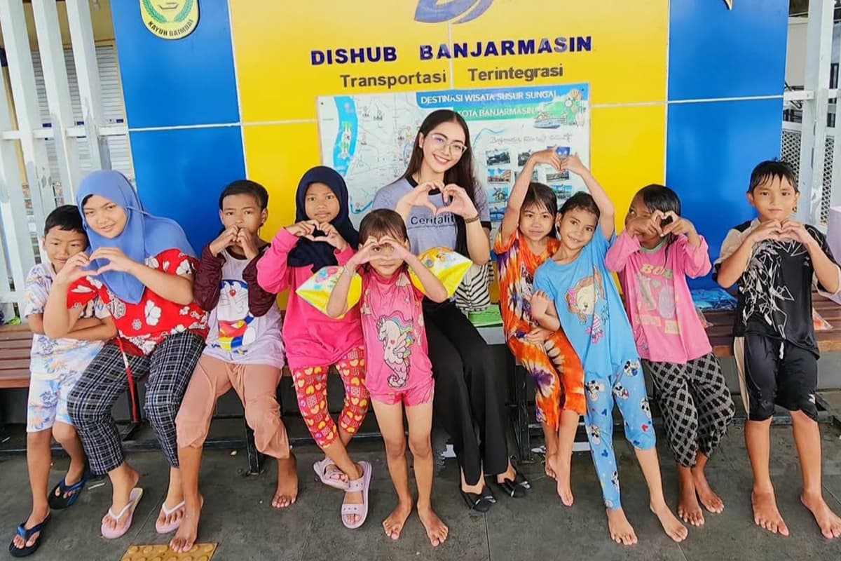 Menjemput Sehat dari Sungai: Talitha Fatimah Rahma Hadirkan Edukasi Terapung