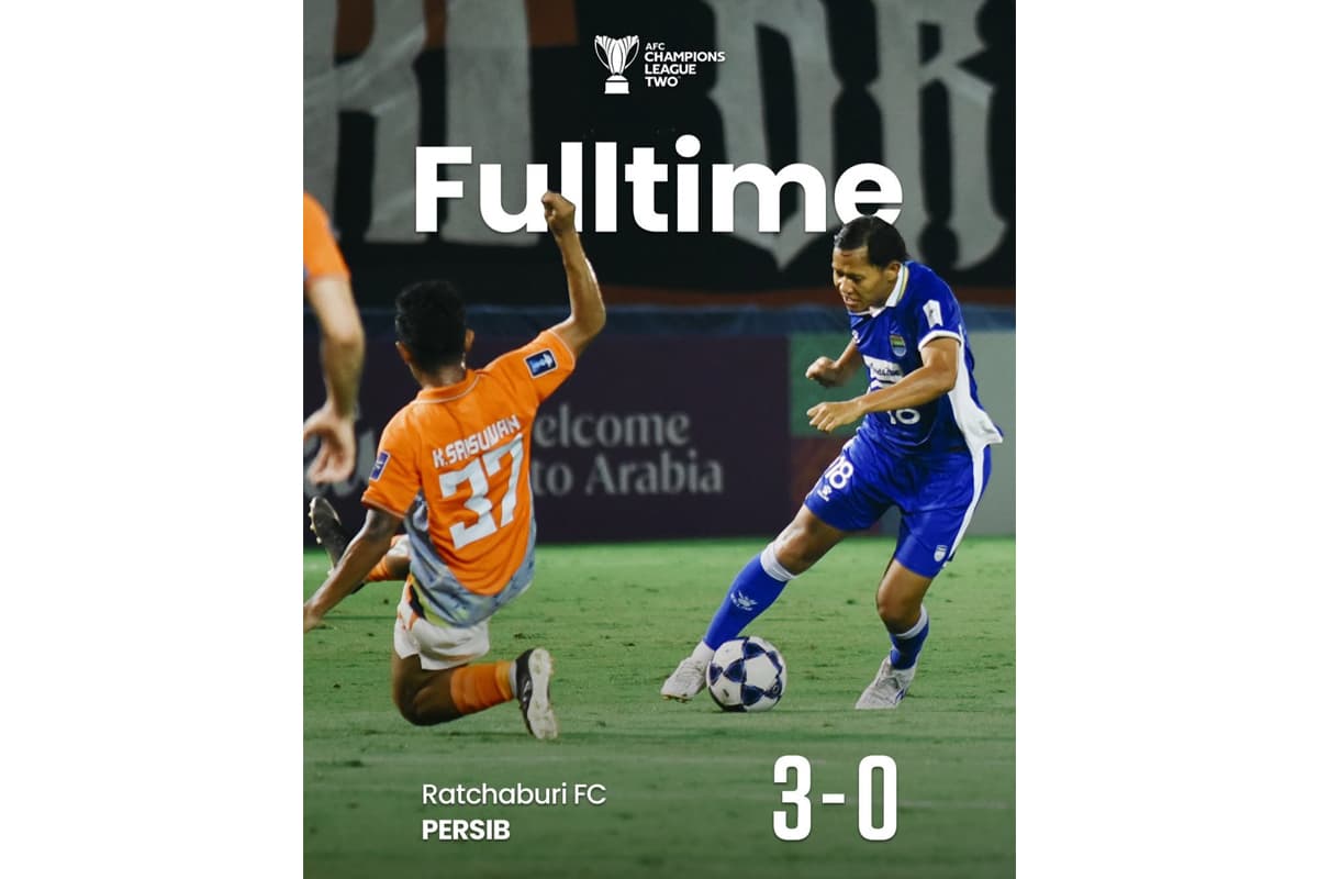 Hasil Piala AFC League Two, Ratchaburi FC Gasak Persib Bandung dengan Skor Telak 3-0